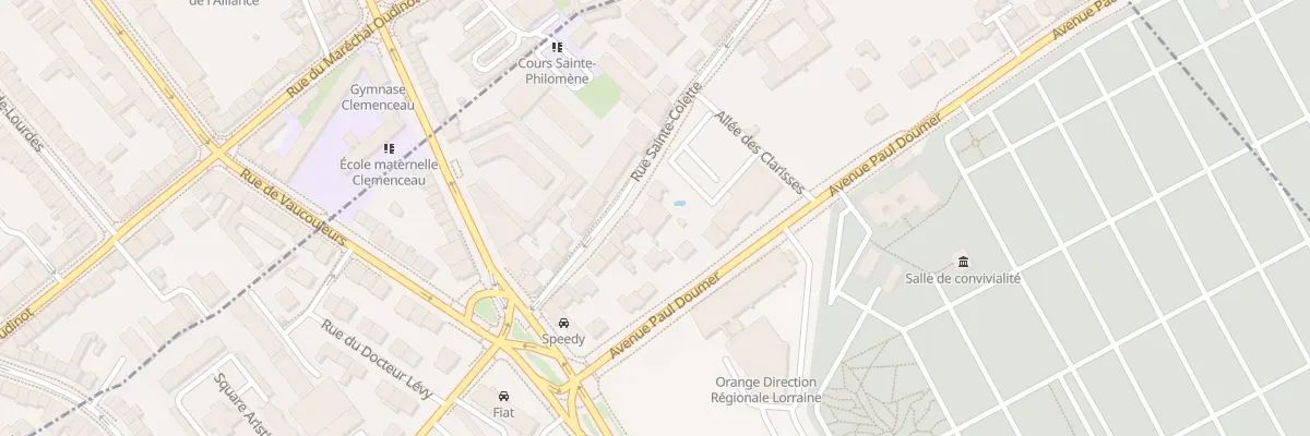 Plan du 16B Rue Sainte Colette à Vandœuvre-lès-Nancy