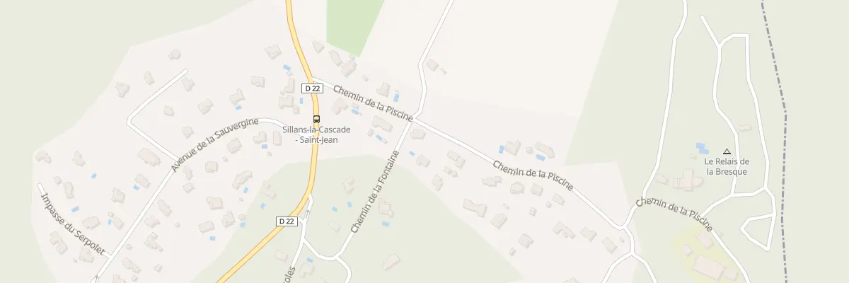 Plan du 4B Rue de la Piscine à Sillans-la-Cascade