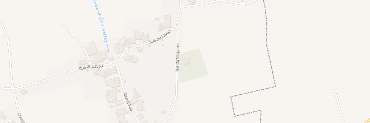 Plan du 6 Rue du Vergerot à Équevilley