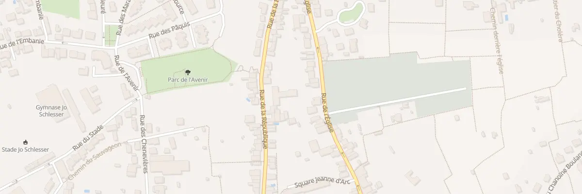 Plan du 67B Rue de l’Eglise à Malzéville