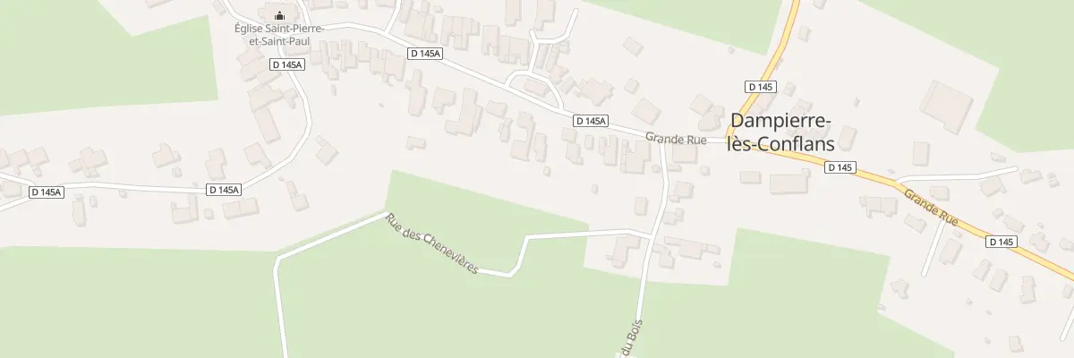 Plan du 31 Grande Rue à Dampierre-lès-Conflans