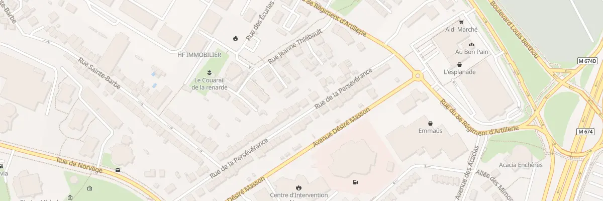 Plan du 41 Rue de la Persévérance à Vandœuvre-lès-Nancy