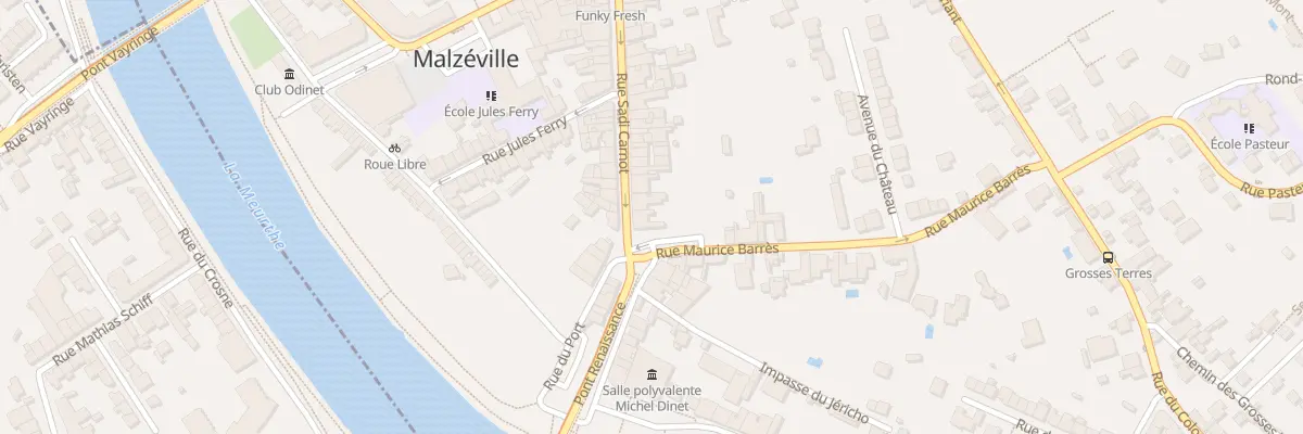 Plan du 4 Rue Sadi Carnot à Malzéville