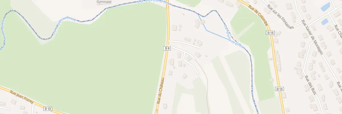 Plan du 20B Rue du Château à Quincey