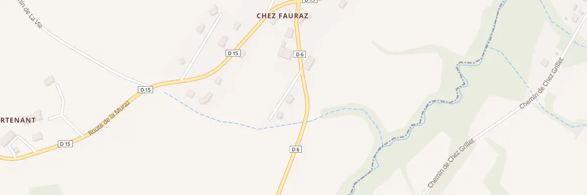Plan du 112 Rte d’Arbusigny au Sappey