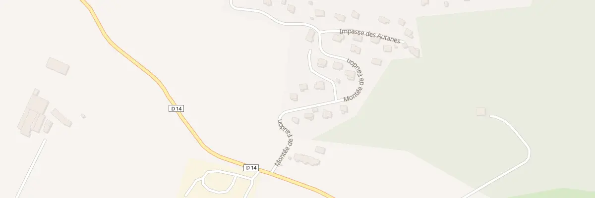 Plan du 137 Rue Montée de Faudon à La Bâtie-Neuve