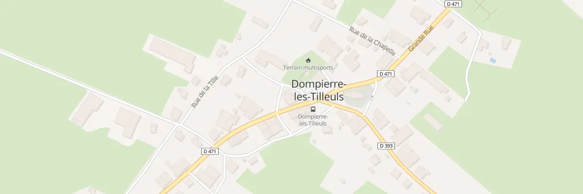 Plan du 27 Gr Grande Rue à Dompierre-les-Tilleuls