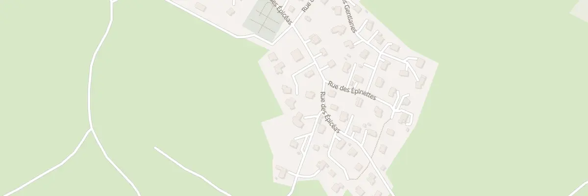 Plan du 1 Rue des Noisetiers à Bonnevaux