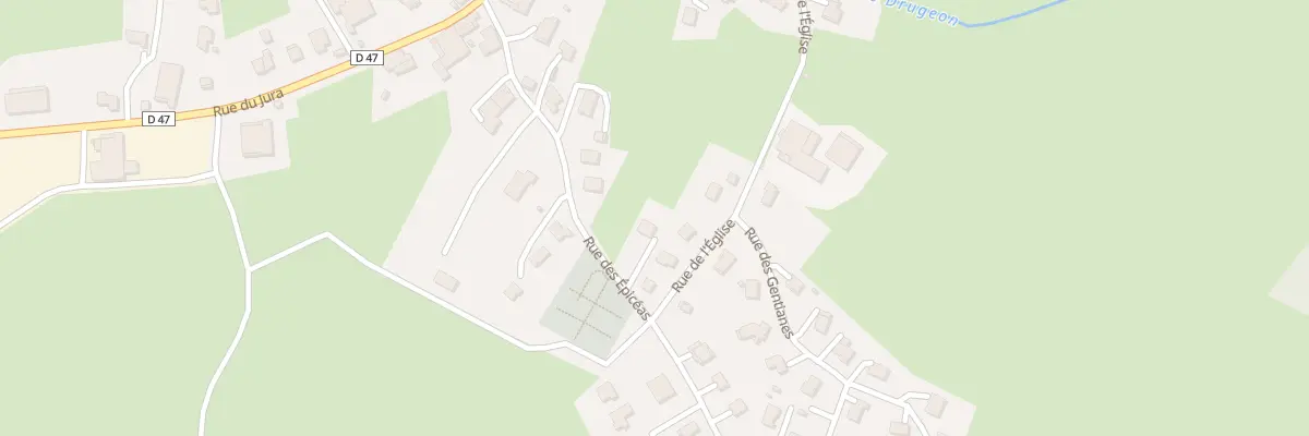 Plan du 15 Rue des Epicéas à Bonnevaux