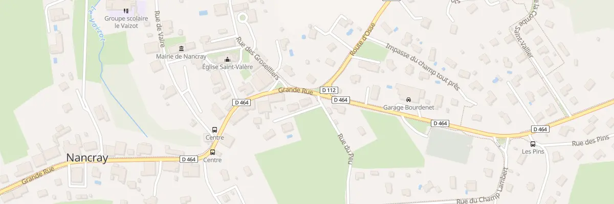 Plan du 46E Gr Grande Rue à Nancray