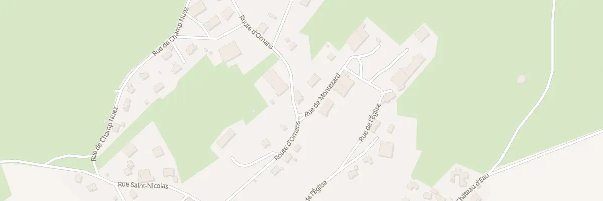 Plan du 20 Rte d’Ornans à Septfontaines