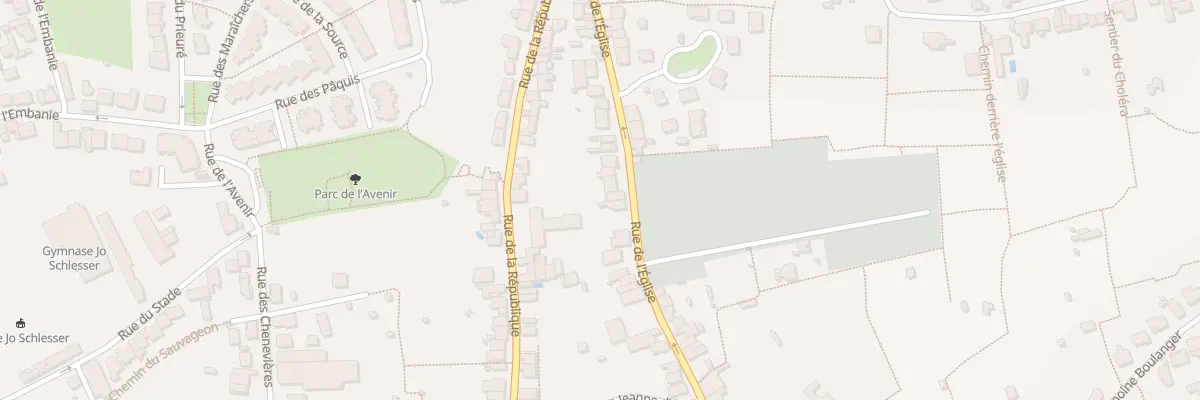 Plan du 71 Rue de l’Eglise à Malzéville