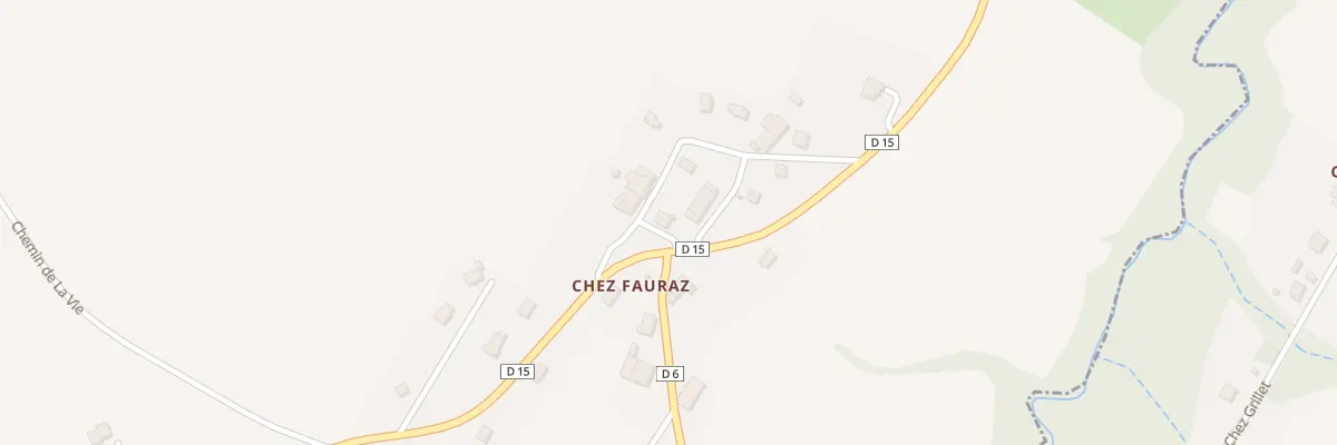 Plan du 10 Che de chez Fauraz au Sappey