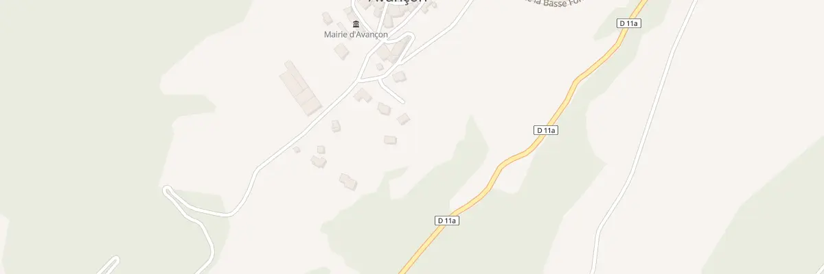 Plan du 5222 Les Deves à Avançon