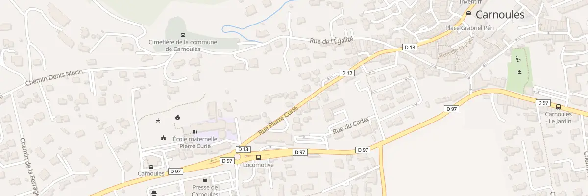 Plan du 326 Rue Pierre Curie à Carnoules