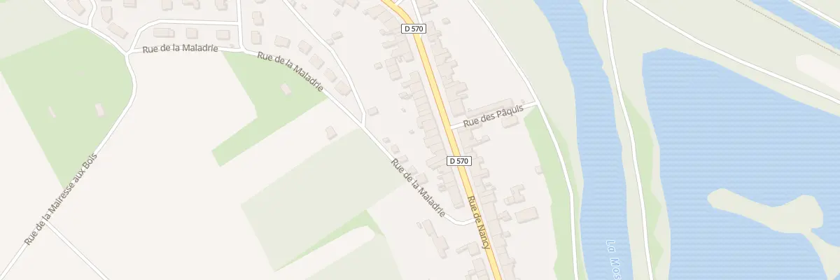Plan du 83 Rue de Nancy à Flavigny-sur-Moselle