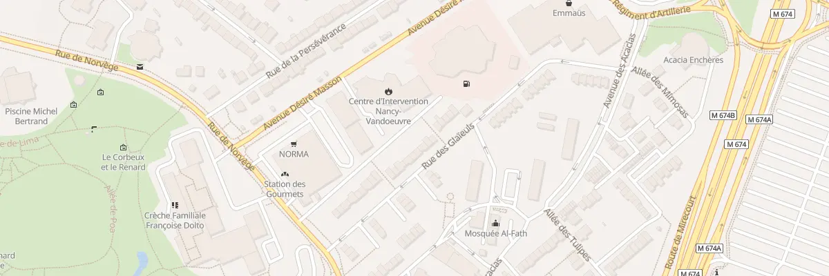 Plan du 31 Rue des Glaieuls à Vandœuvre-lès-Nancy