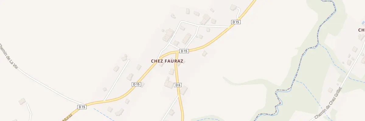 Plan du 15 Rte d’Arbusigny au Sappey
