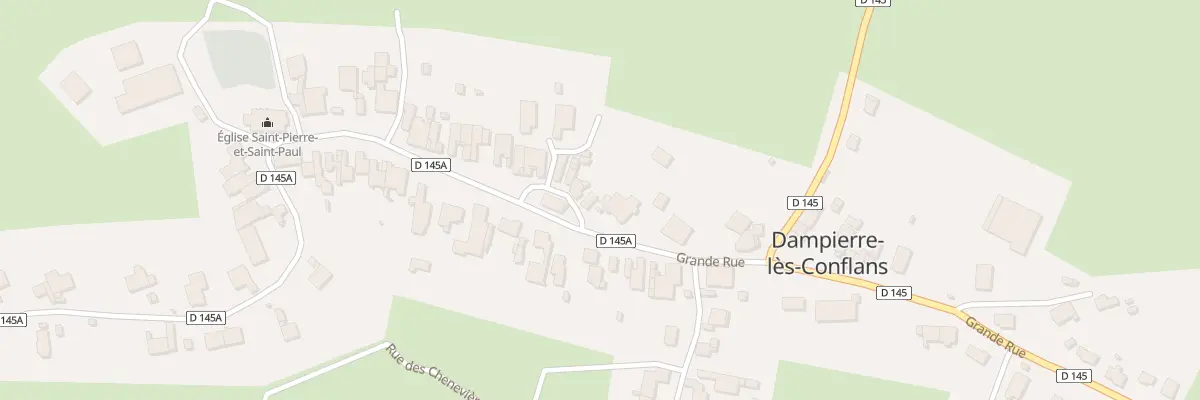 Plan du 30 Grande Rue à Dampierre-lès-Conflans