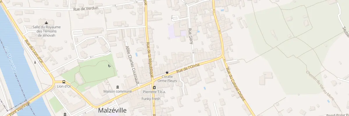 Plan du 17 Rue de l’Orme à Malzéville