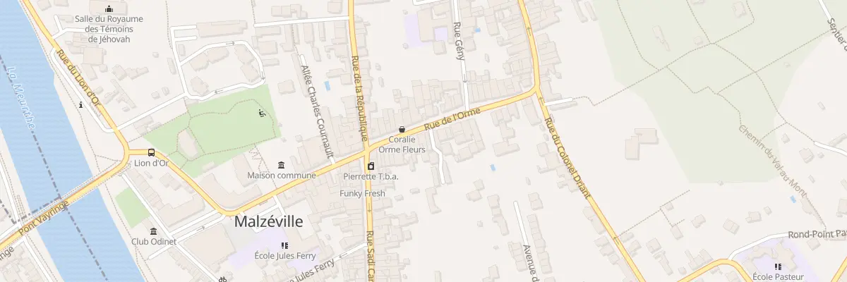 Plan du 18 Rue de l’Orme à Malzéville