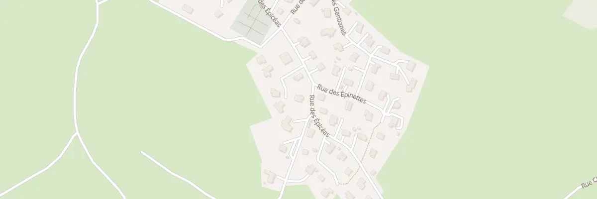 Plan du 26 Rue des Epicéas à Bonnevaux