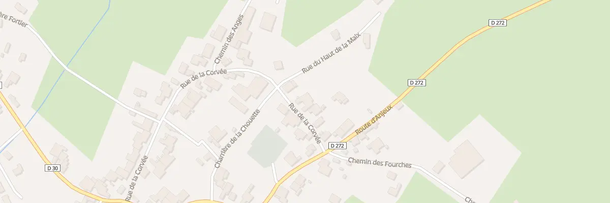 Plan du 25 Rue de la Corvée à Jasney