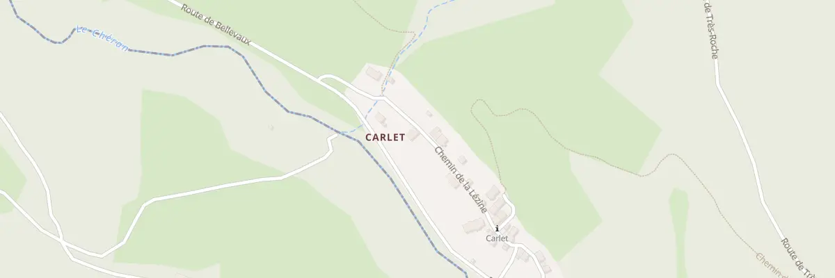 Plan du 249 Carlet à Jarsy