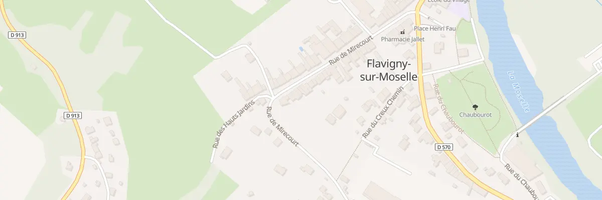 Plan du 49 Rue de Mirecourt à Flavigny-sur-Moselle