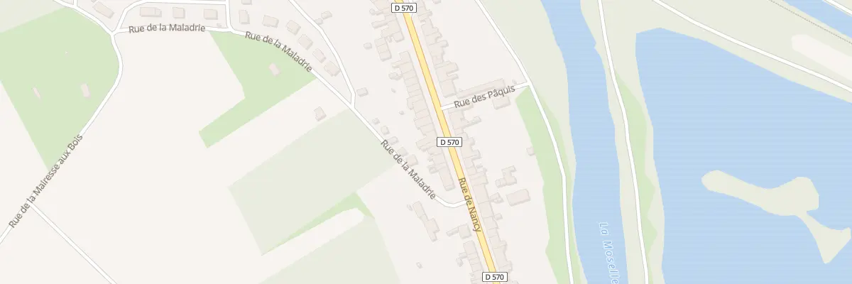 Plan du 77 Rue de Nancy à Flavigny-sur-Moselle