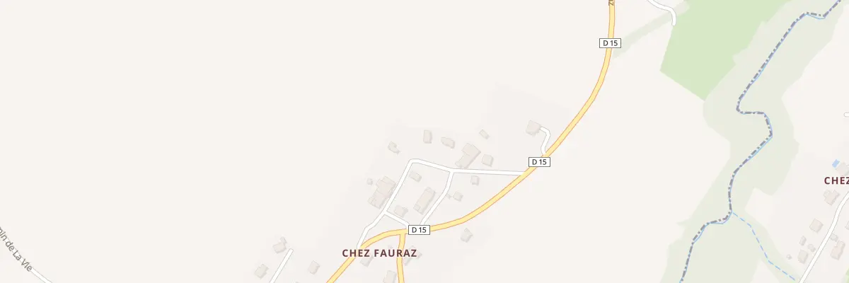 Plan de Che de chez Fauraz au Sappey