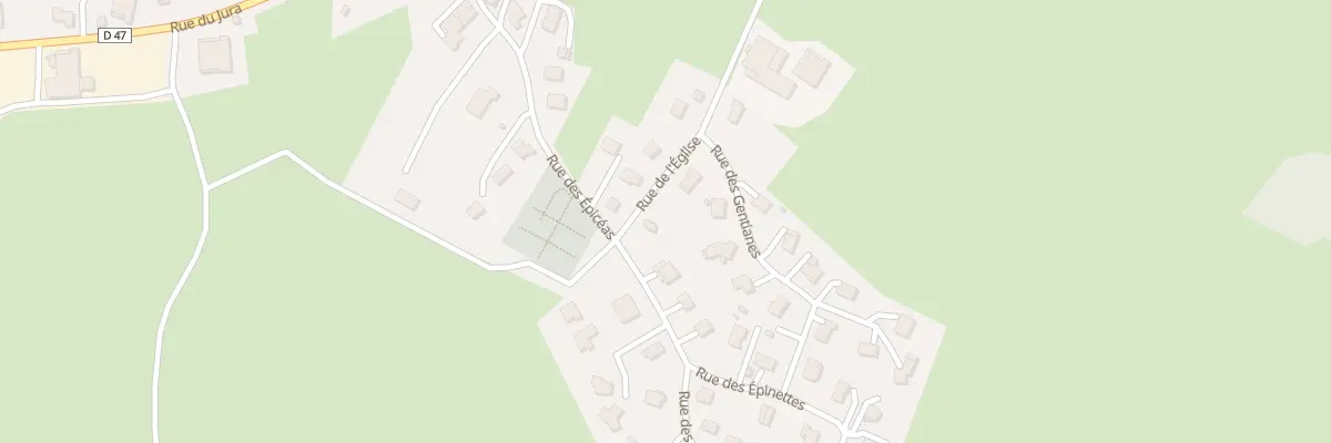 Plan du 17 Rue des Epicéas à Bonnevaux