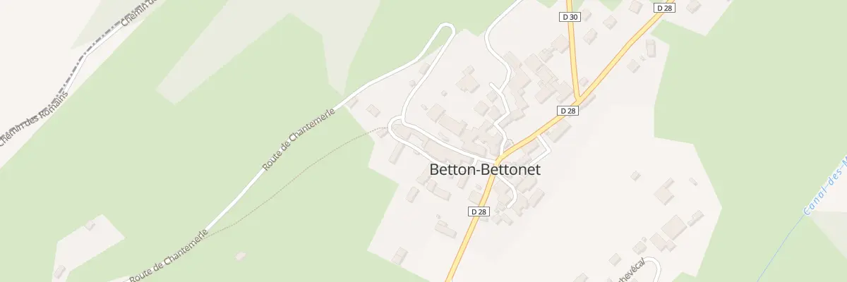 Plan du 5132 Le Bettonnet à Betton-Bettonet