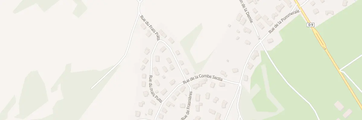 Plan du 4 Rue du Frais Puits à Quincey