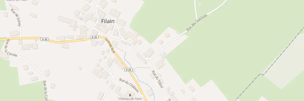 Plan du 5 Rue des Goichots à Filain
