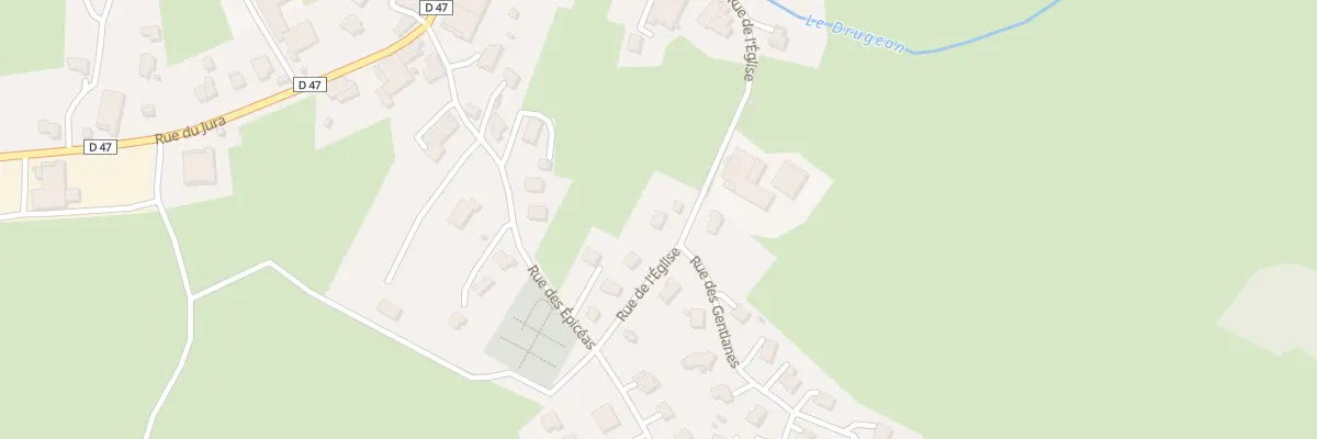 Plan du 26 Rue de l’Eglise à Bonnevaux