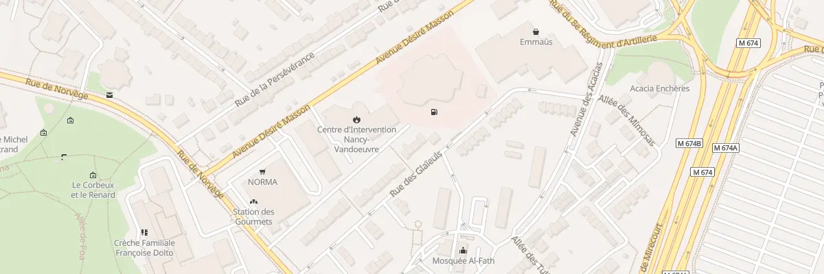 Plan du 43 Rue des Glaieuls à Vandœuvre-lès-Nancy