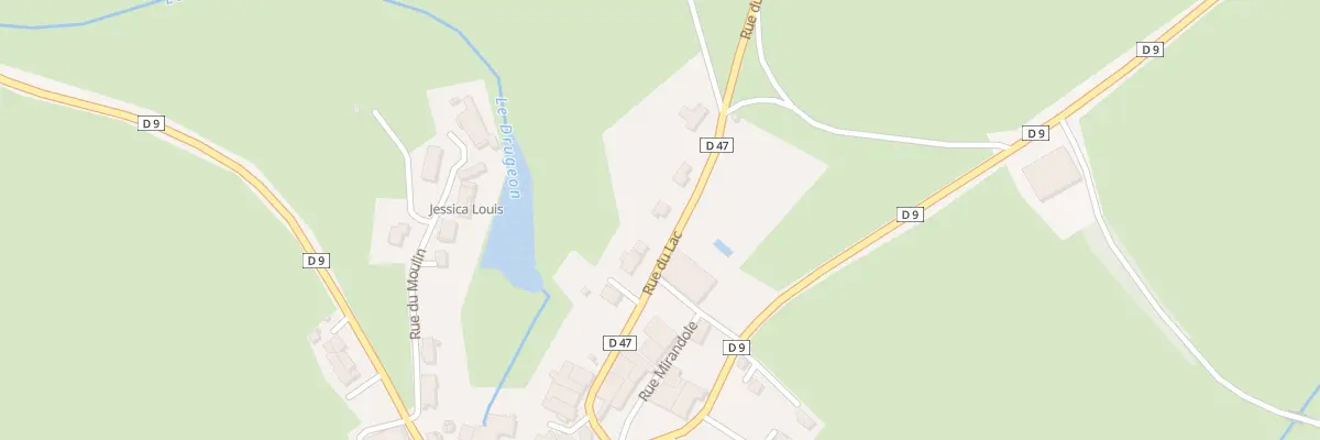 Plan du 19 Rue du Lac à Bonnevaux