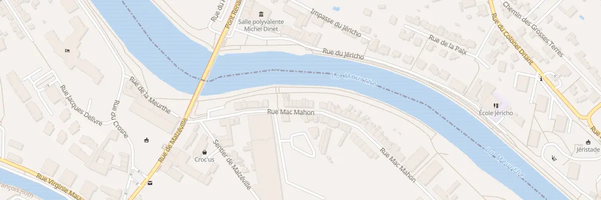 Plan du 154 Rue Mac Mahon à Nancy