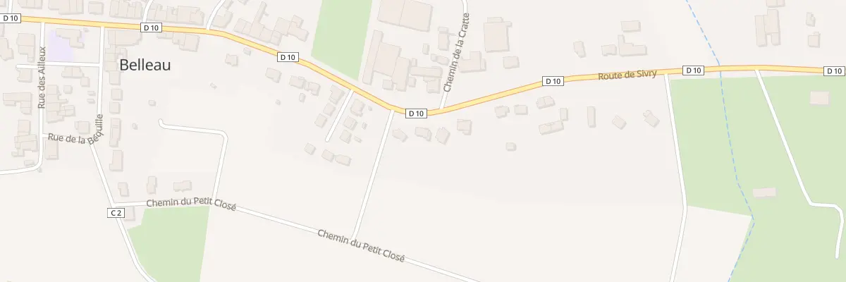 Plan du 42 Rue de la Madeleine à Belleau