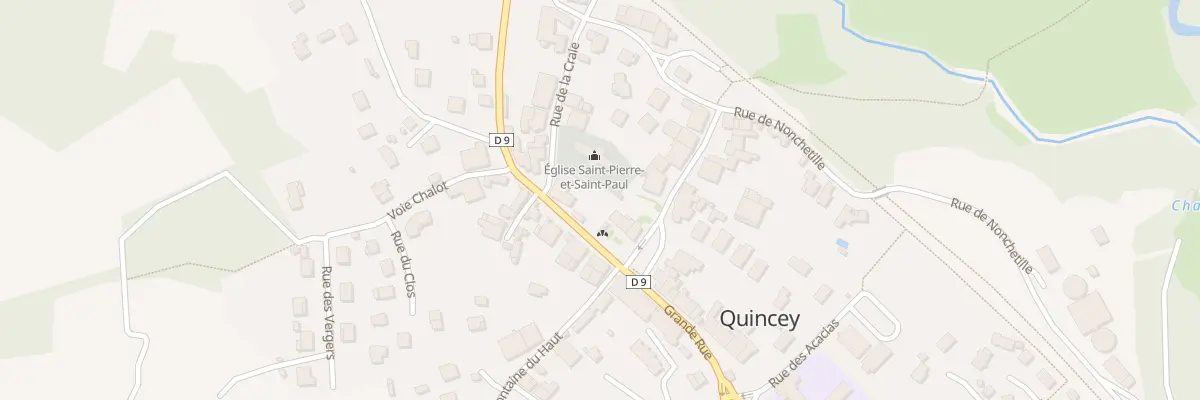 Plan du 2 Rue de la Craie à Quincey