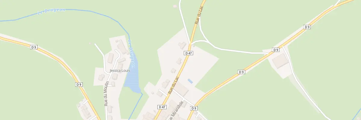 Plan du 19B Rue du Lac à Bonnevaux