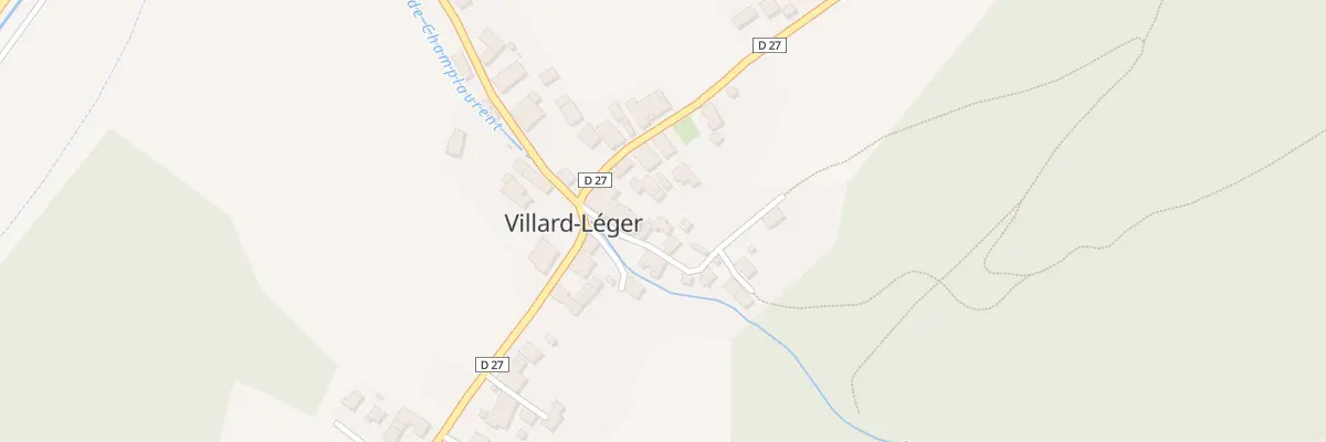 Plan du 45C Imp du Moulin à Villard-Léger