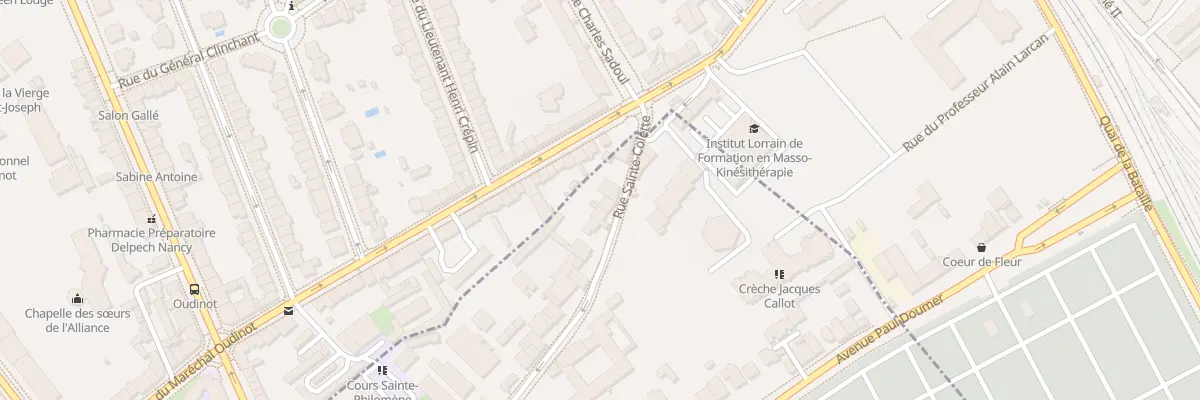 Plan du 51 Rue Ste Colette à Vandœuvre-lès-Nancy