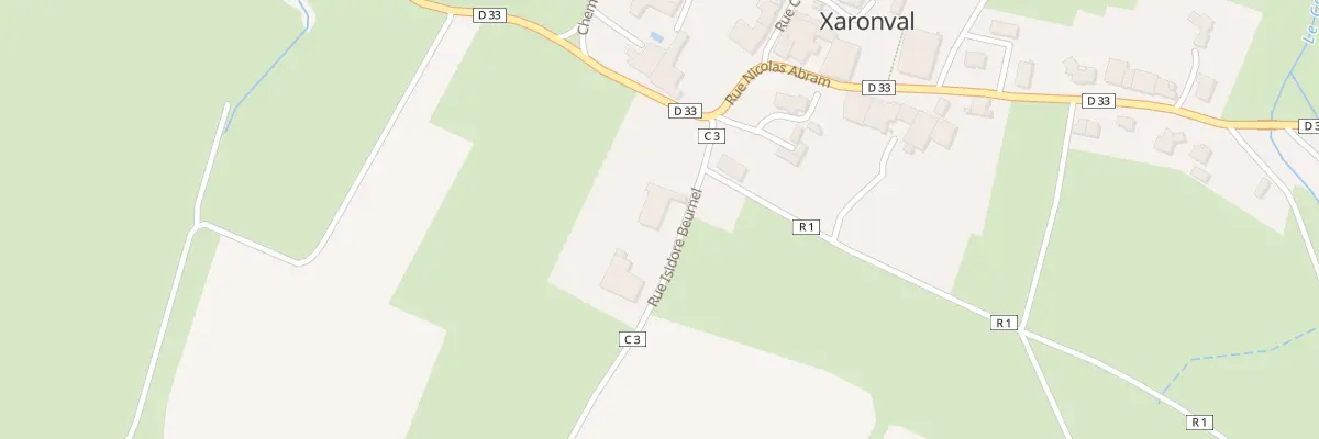 Plan du 2 Rue Isidore Beurnel à Xaronval