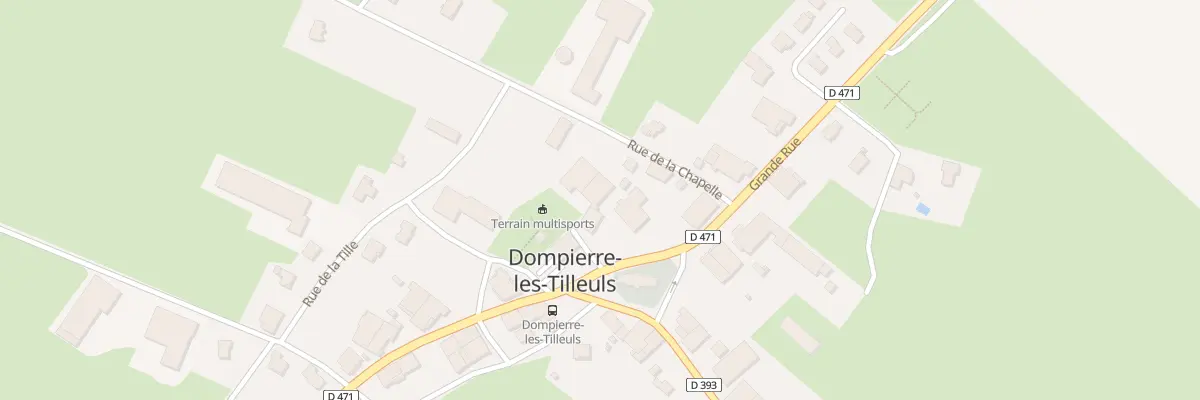 Plan de Au Village à Dompierre-les-Tilleuls