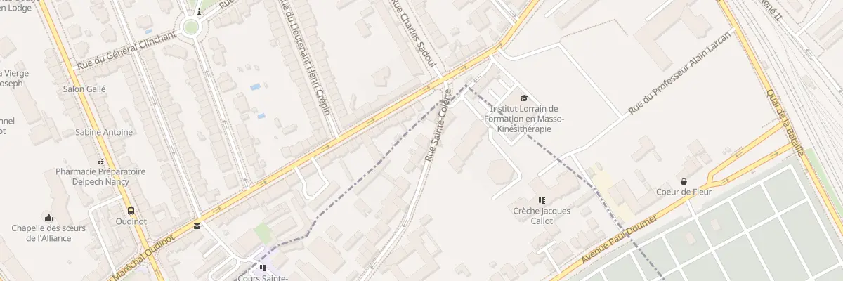 Plan du 53 Rue Ste Colette à Vandœuvre-lès-Nancy