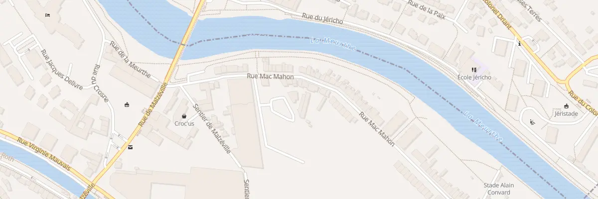 Plan du 109 Rue Mac Mahon à Nancy