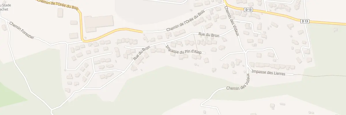 Plan du 40 Imp du Pin d’Alep à Carnoules