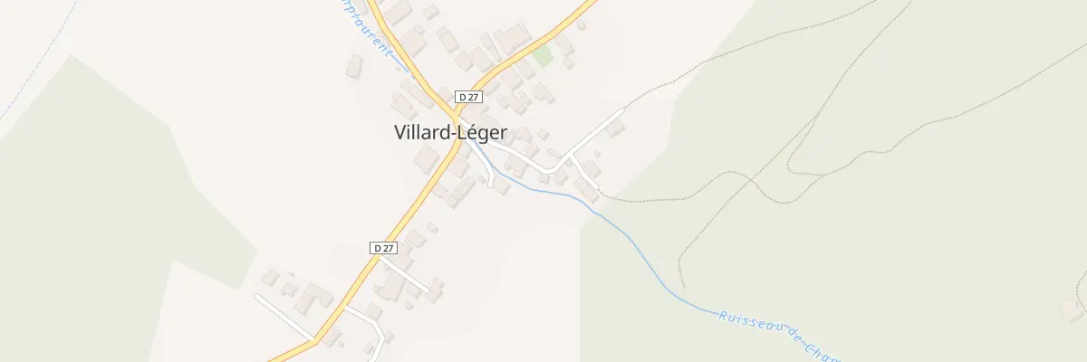 Plan du 90 Imp du Moulin à Villard-Léger